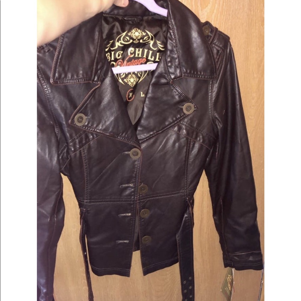 Gordman’s leather jacket